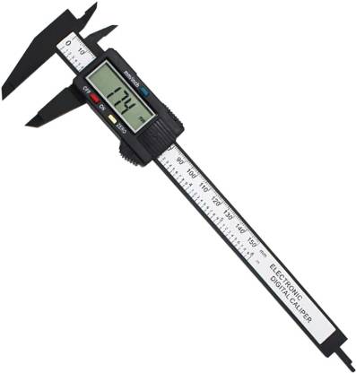Carbon Fiber Composites Digital Vernier Caliper  (0 - 6''/ 0 - 150mm mm)