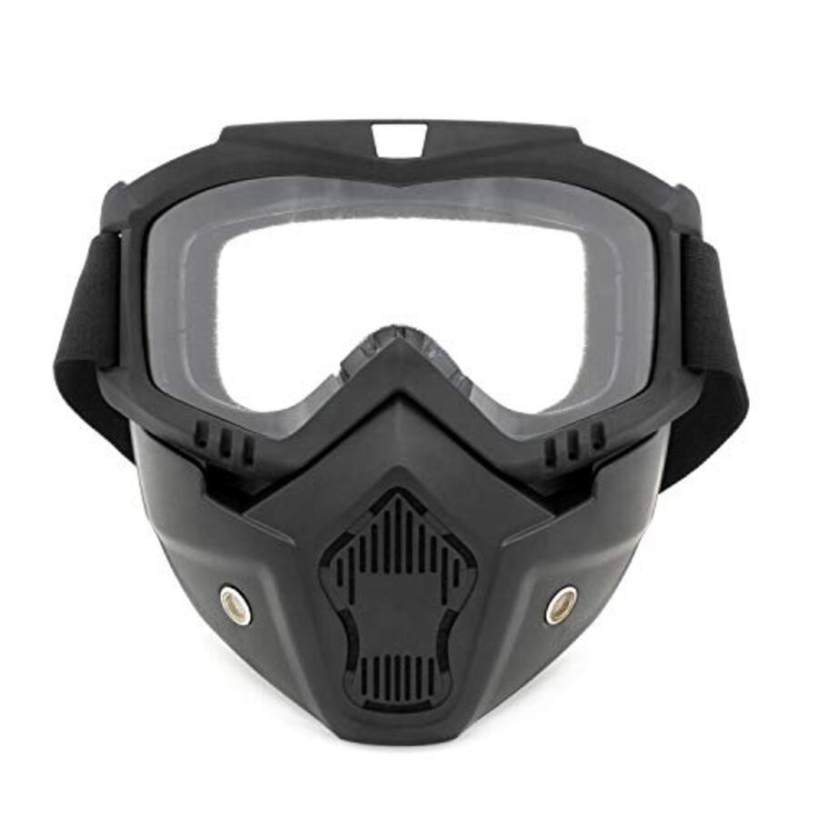 Face PE PC Silicone Goggles and Mask
